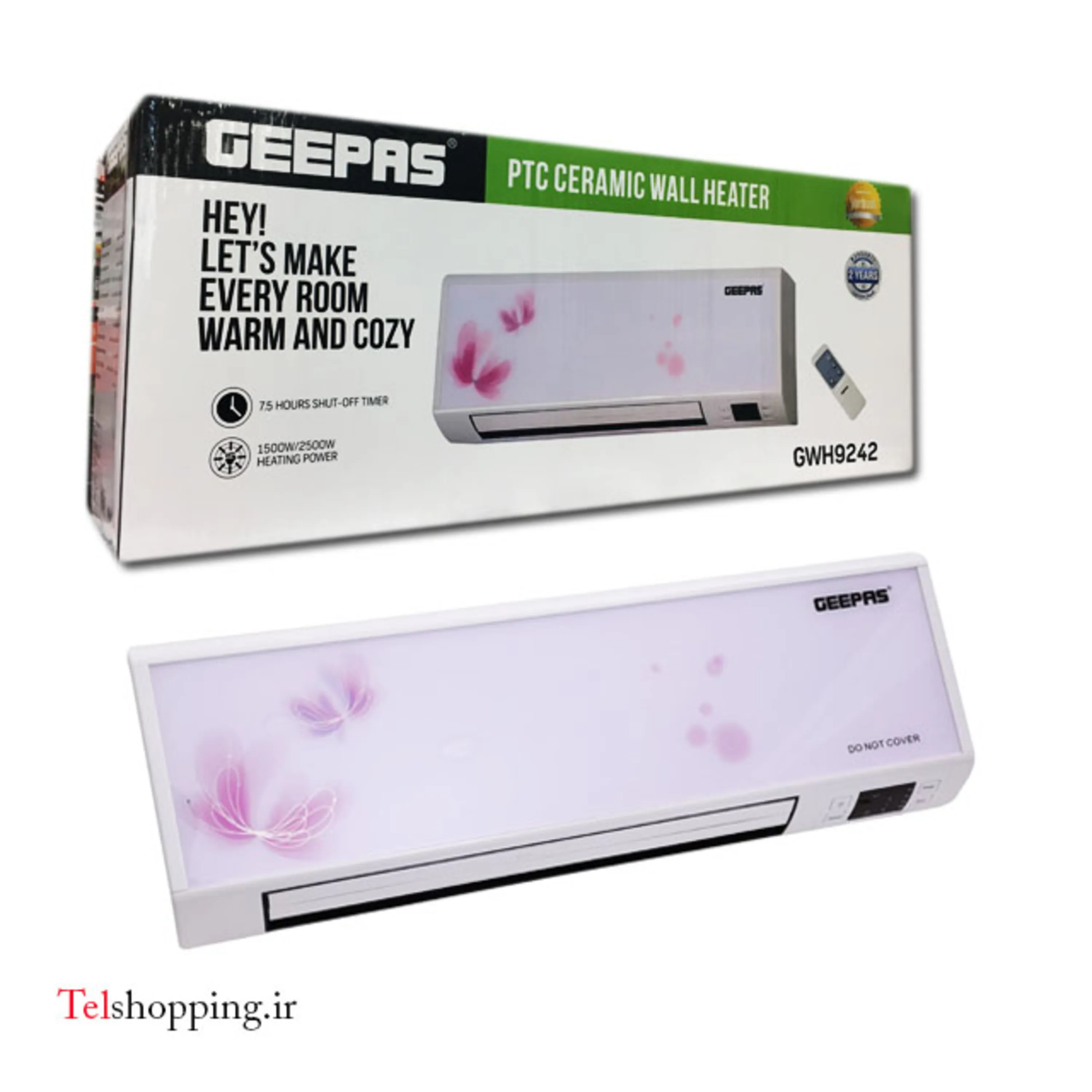 بخاری دیواری جیپاس مدل GWH9242